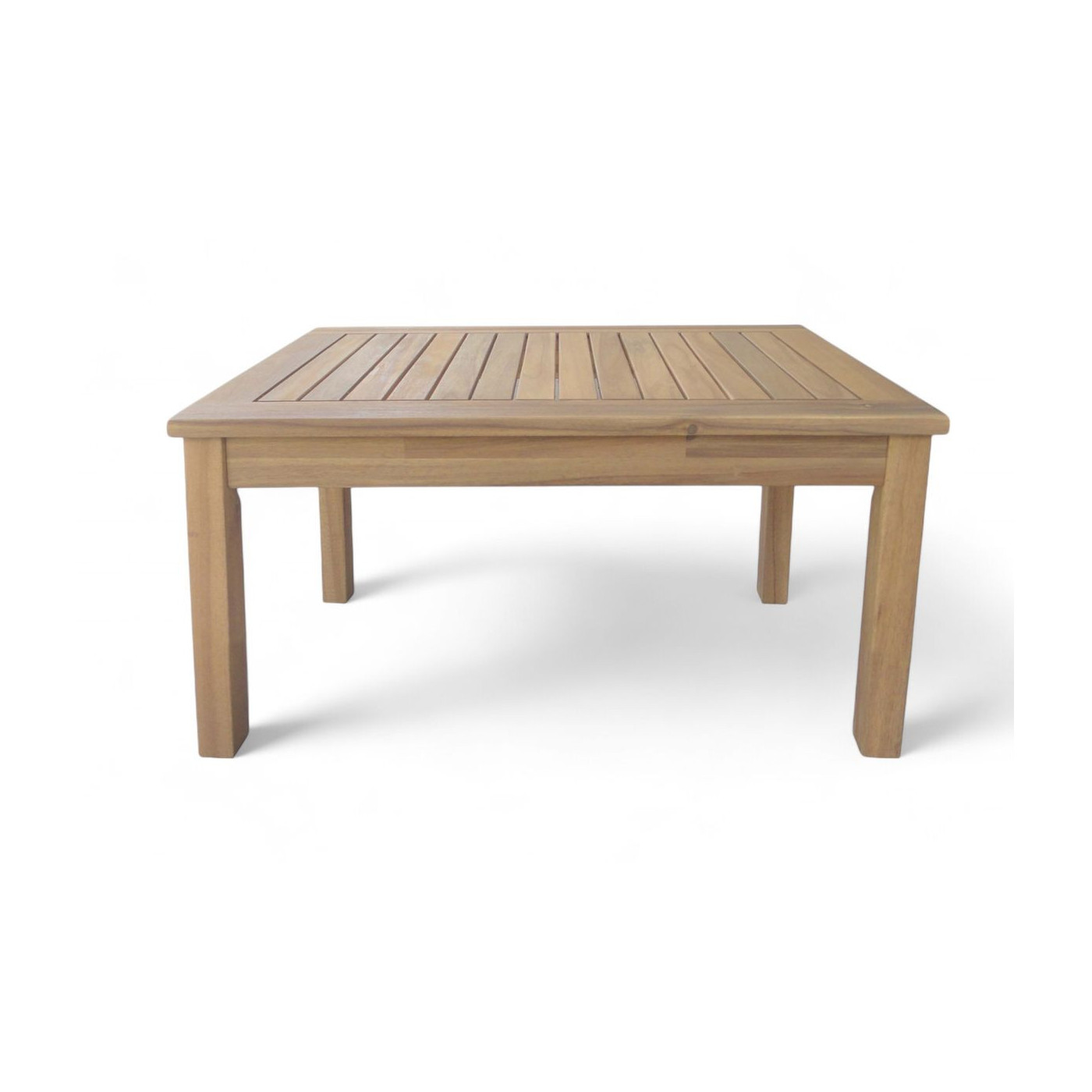 przód drewnianego stolika na kawę z zestawu otto caffe