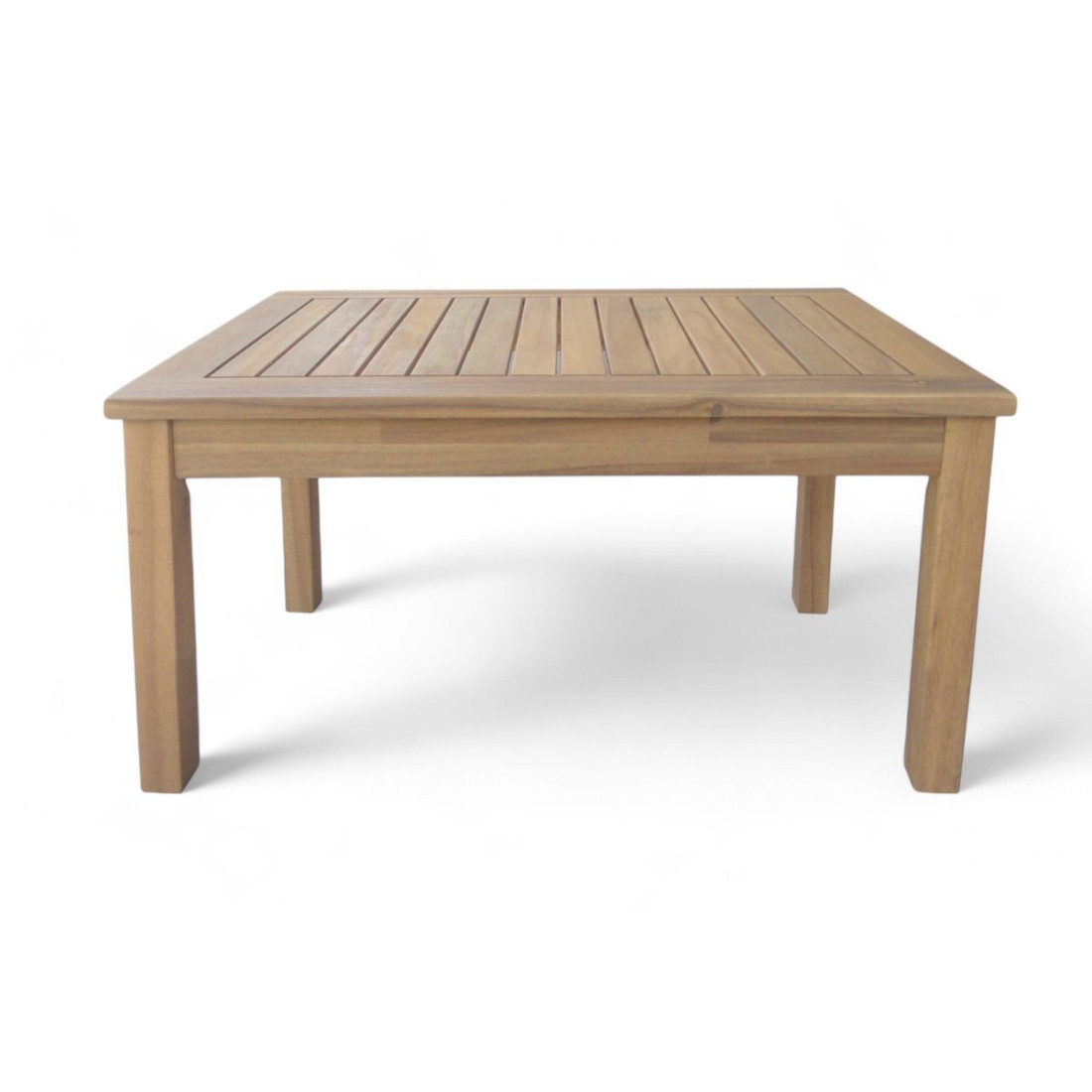 przód drewnianego stolika na kawę z zestawu otto caffe