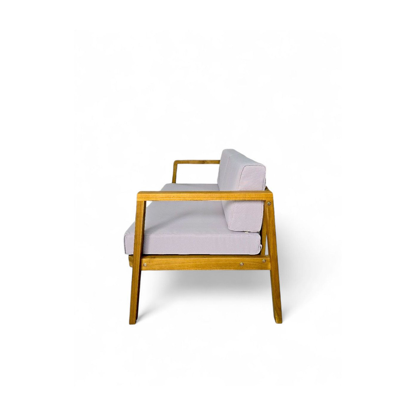 bok drewnianej sofy malmo caffe