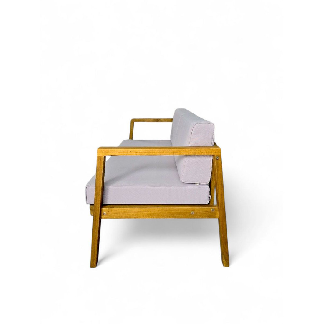 bok drewnianej sofy malmo caffe