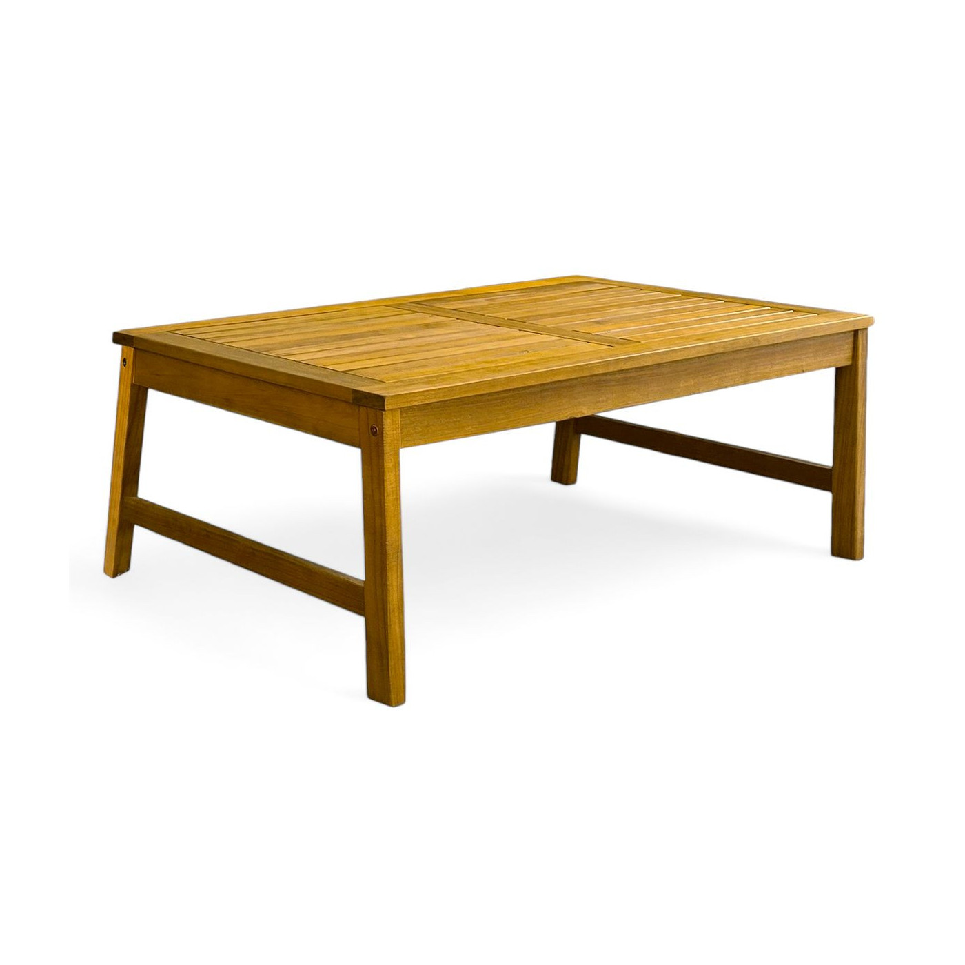 drewniany stół kawowy z zestawu malmo caffe