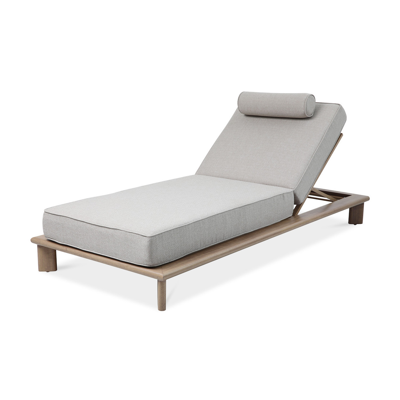 przód leżaka magellan z regulacją oparcia pleców