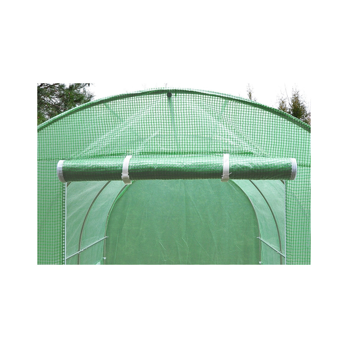 Zwijane drzwi w szerokich drzwiach tunelu foliowego 4x10x2 - Cultivo 