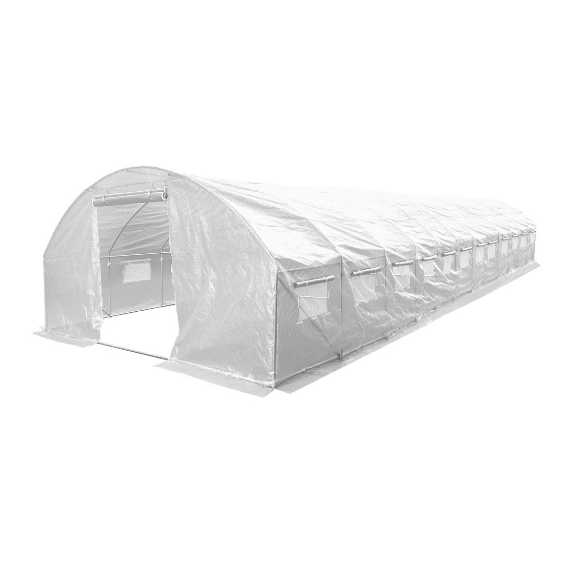 TUNEL 4x12 WHITE 2x DRZWI (12 SEKCJI)