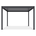 DELUXE AUTOMATIC+LED 3.6x4 PERGOLA TARASOWA ANTHRACITE
