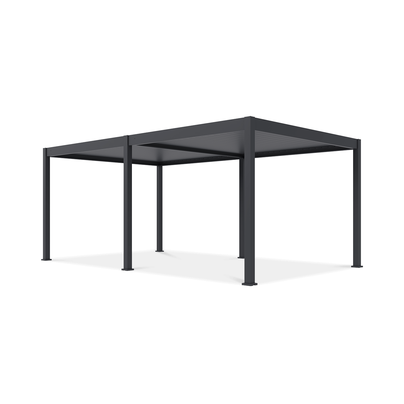 Pergola tarasowa DELUXE Automatic + LED 3,6x6 Anthracite - Gutroof