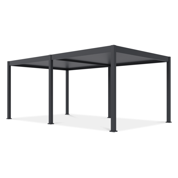 DELUXE AUTOMATIC+LED 3.6x6 PERGOLA TARASOWA ANTHRACITE