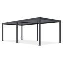 DELUXE AUTOMATIC+LED 3.6x7.2 PERGOLA TARASOWA ANTHRACITE