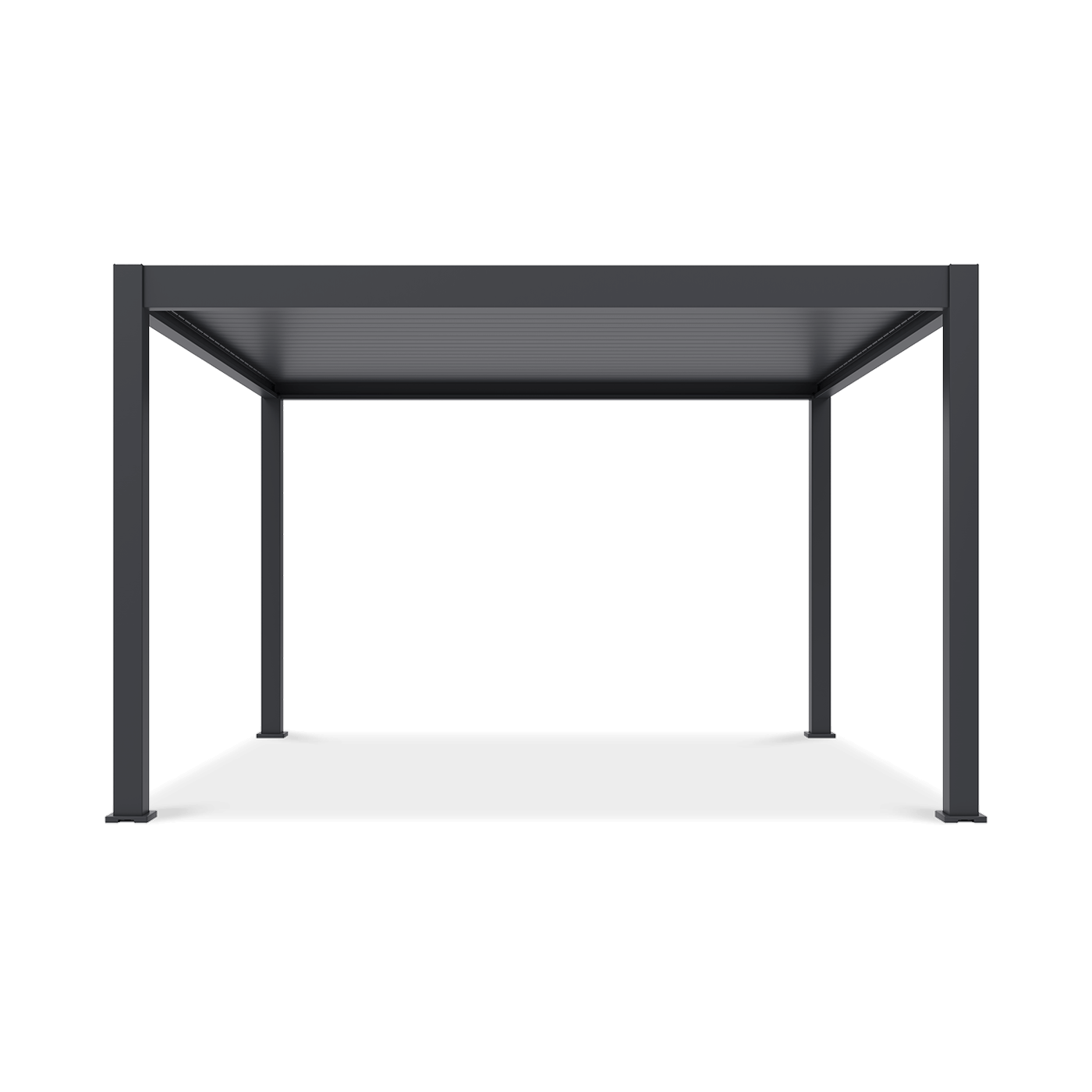 Pergola Tarasowa Deluxe Pro Automatic 4x4 LED Anthracite Gutroof