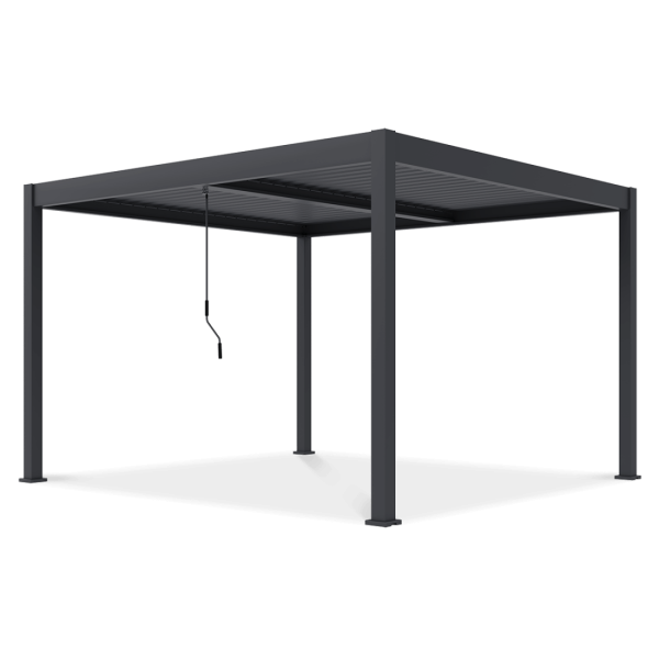 Pergola ogrodowa Elegance Duo 3,6x4 antracyt