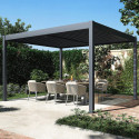 Pergola ogrodowa Elegance Duo 3,6x4 antracyt