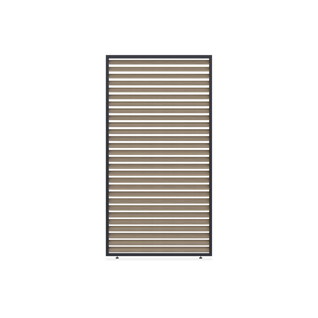 panel żaluzjowy w kolorze woodgrain o szerokości 1.3 metra