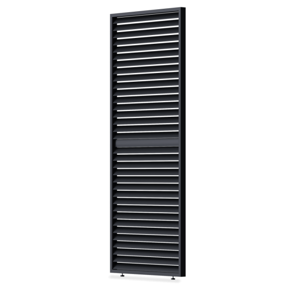 ELEGANCE/DELUXE/FUSION REGULOWANY PANEL ŻALUZJOWY POZIOMY 1.0M ANTHRACITE