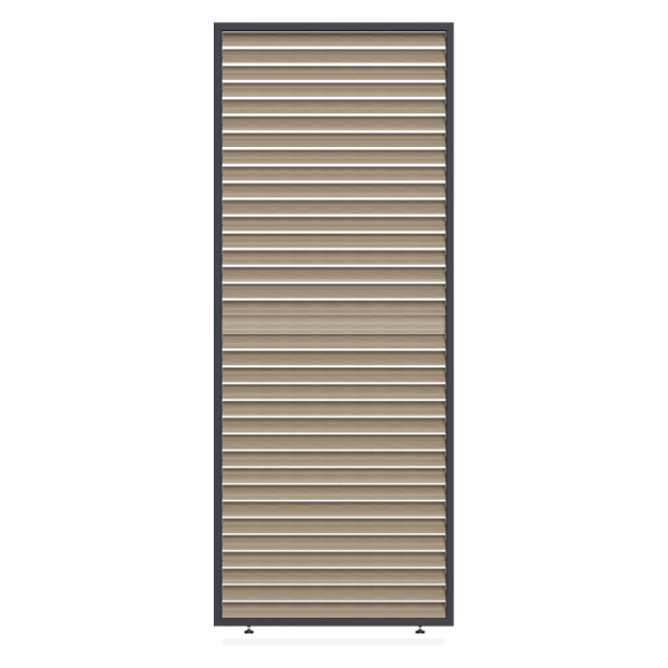 ELEGANCE/DELUXE/FUSION REGULOWANY PANEL ŻALUZJOWY POZIOMY 1.0M WOODGRAIN