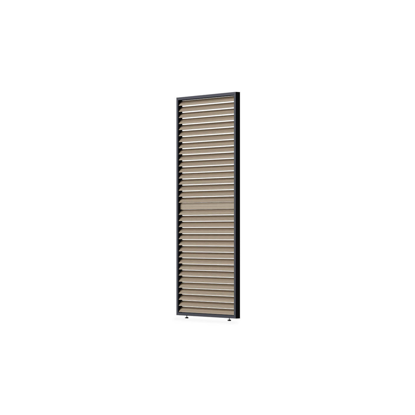 ELEGANCE/DELUXE/FUSION REGULOWANY PANEL ŻALUZJOWY POZIOMY 1.0M WOODGRAIN