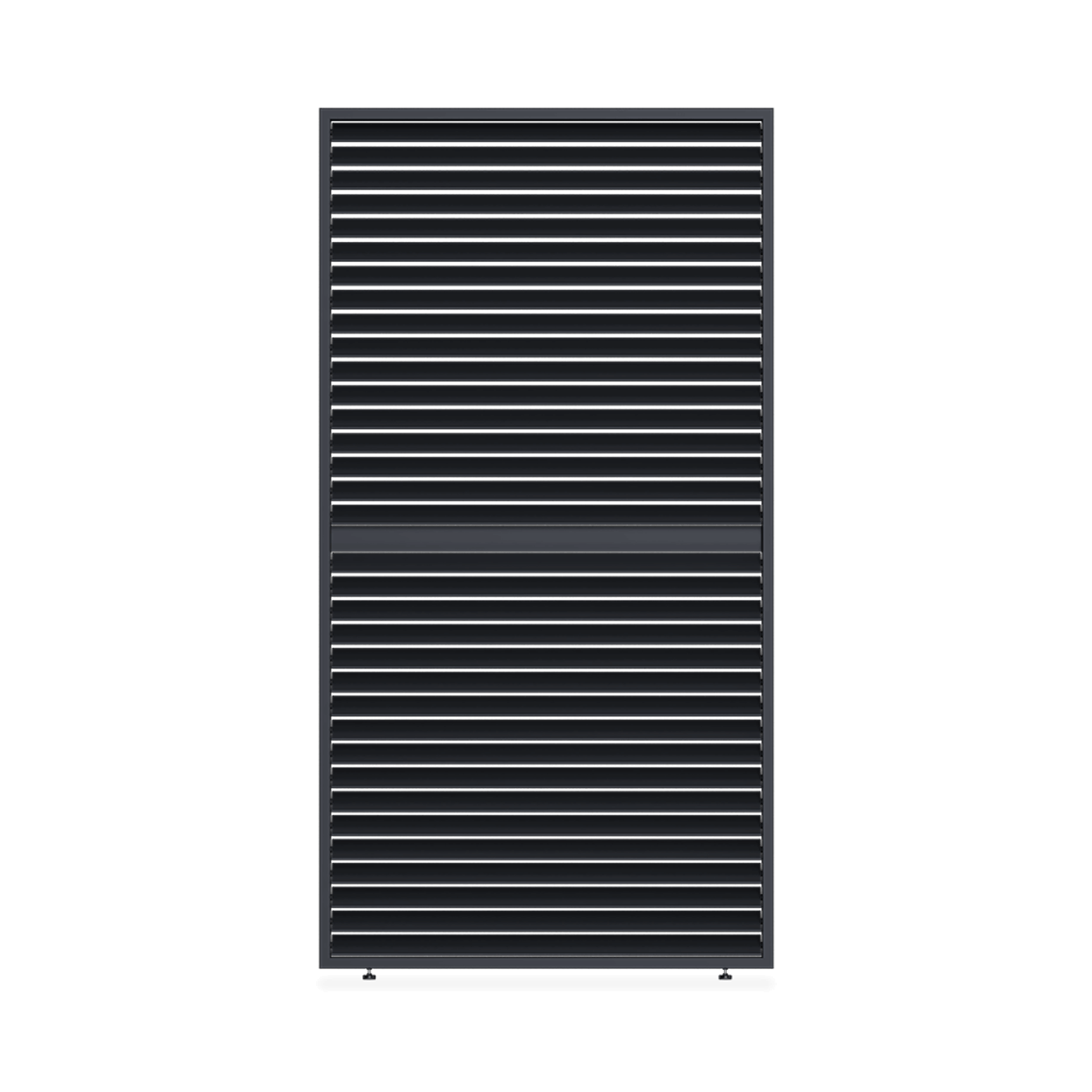 ELEGANCE/DELUXE/FUSION ADJUSTABLE HORIZONTAL BLIND PANEL 1.3M ANTHRACITE