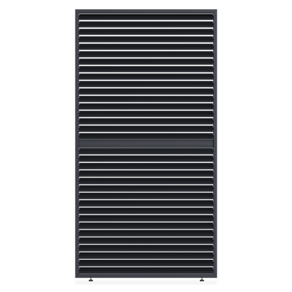 ELEGANCE/DELUXE/FUSION REGULOWANY PANEL ŻALUZJOWY POZIOMY 1.3M ANTHRACITE