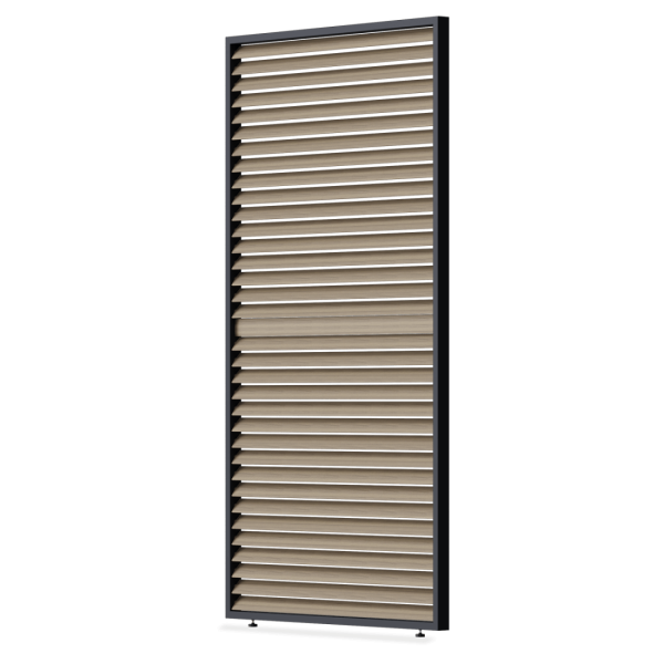 ELEGANCE/DELUXE/FUSION ADJUSTABLE HORIZONTAL BLIND PANEL 1.3M WOODGRAIN