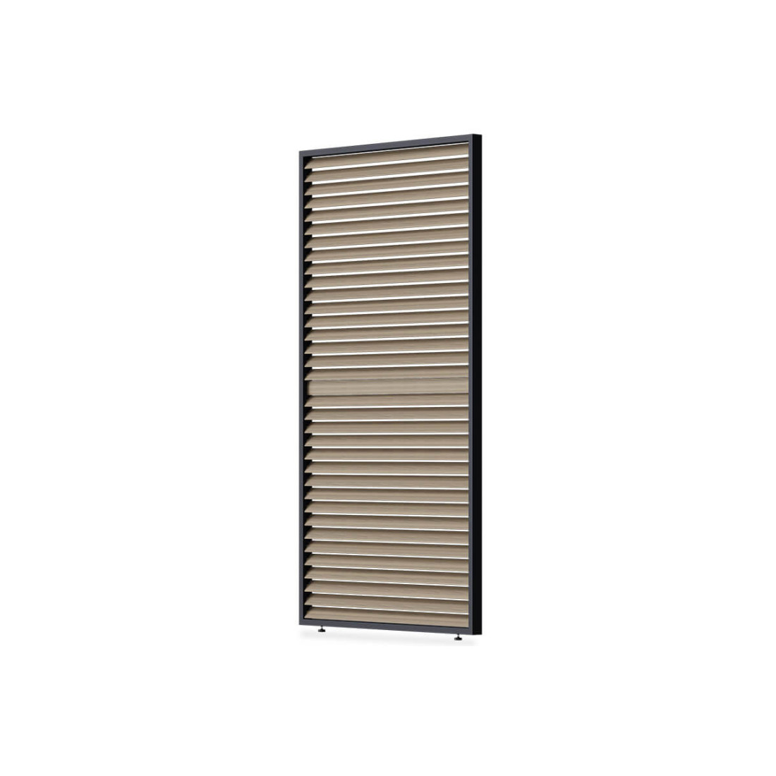 ELEGANCE/DELUXE/FUSION REGULOWANY PANEL ŻALUZJOWY POZIOMY 1.3M WOODGRAIN