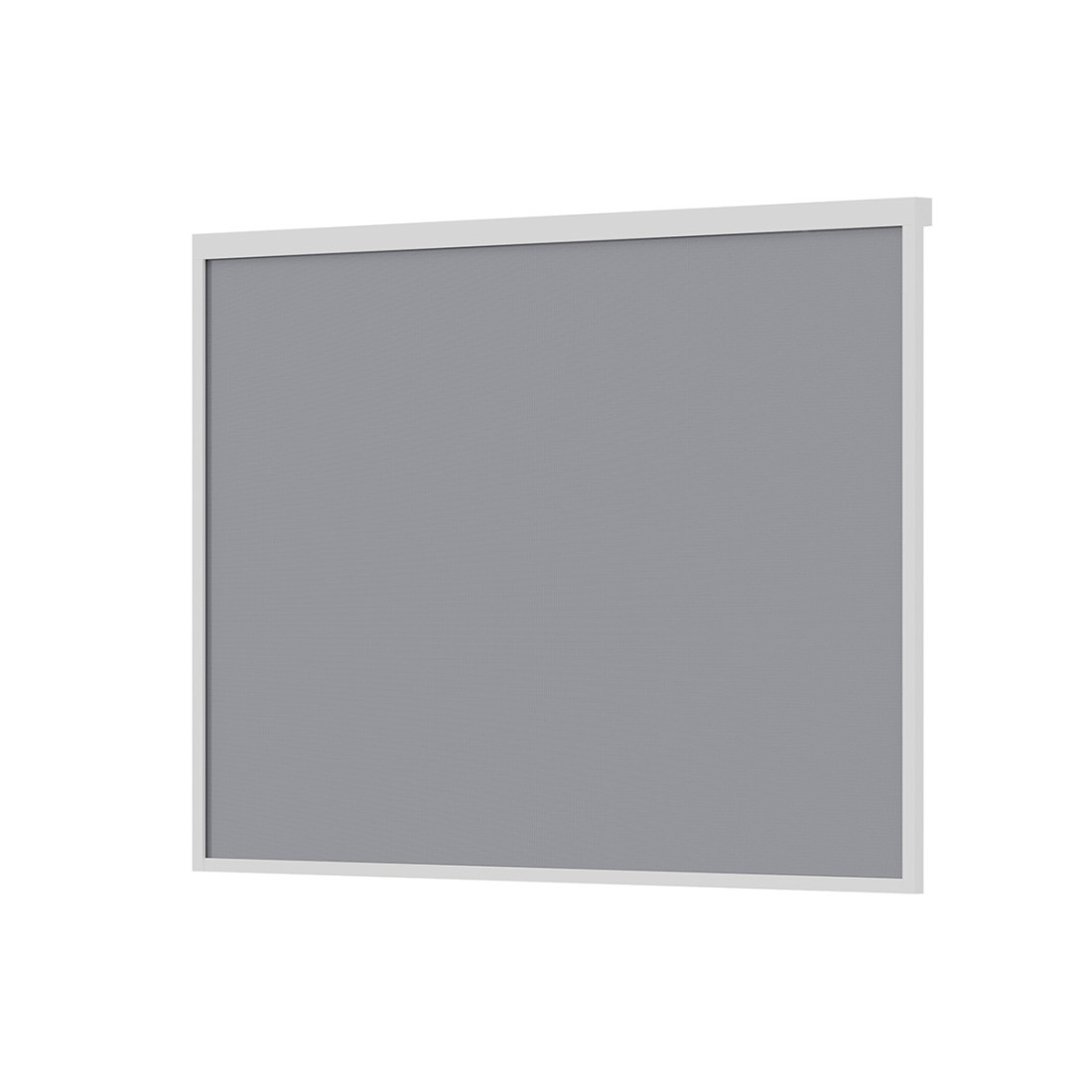 Opuszczana roleta z szarym materiałem i białą obudową. Roleta przeznaczona do pergol elegance,deluxe,fusion od gutroof