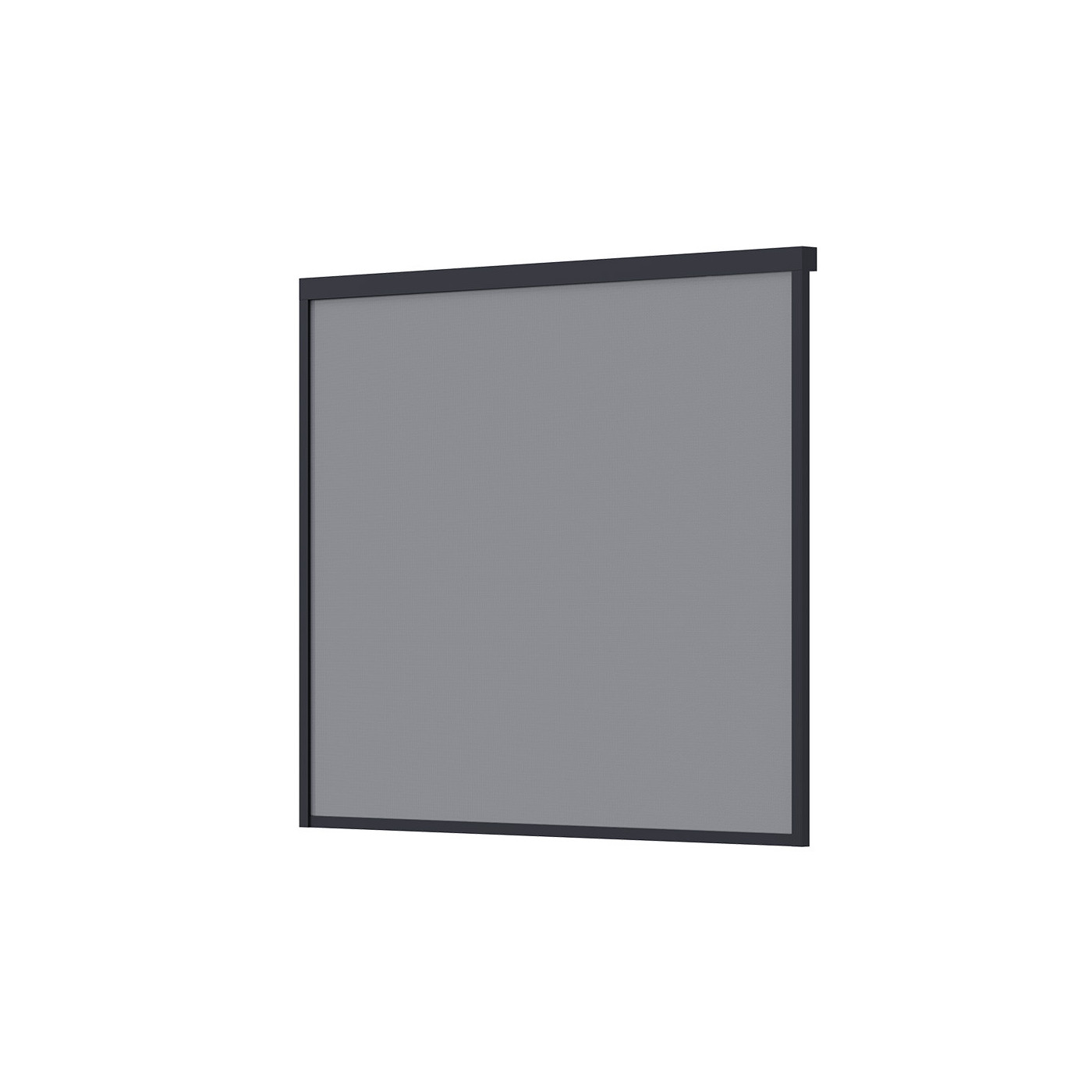 Antracytowa automatyczna roleta opuszczana do pergol gutroof z serii elegance deluxe fusion