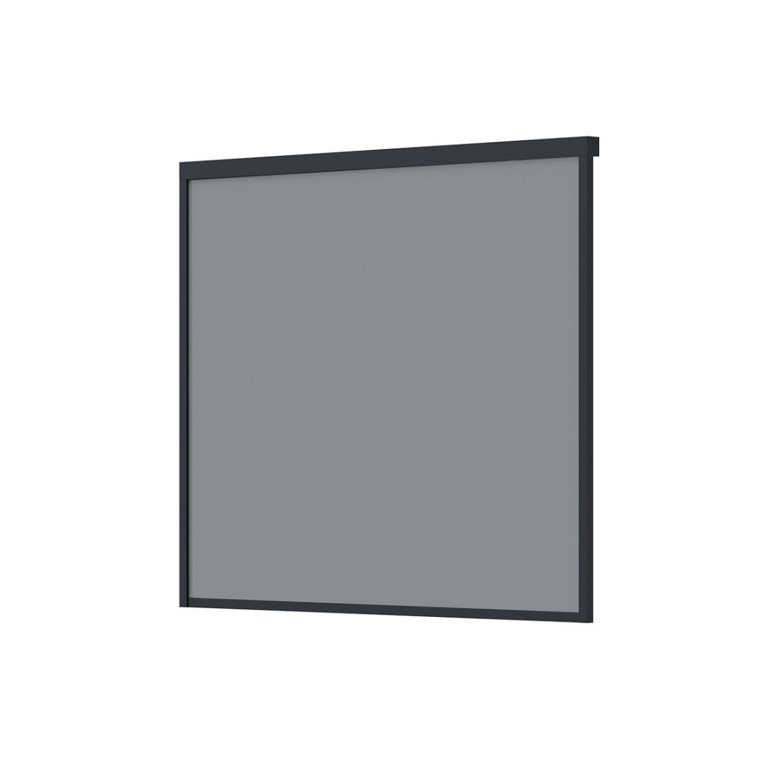 Antracytowa automatyczna roleta opuszczana do pergol gutroof z serii elegance deluxe fusion