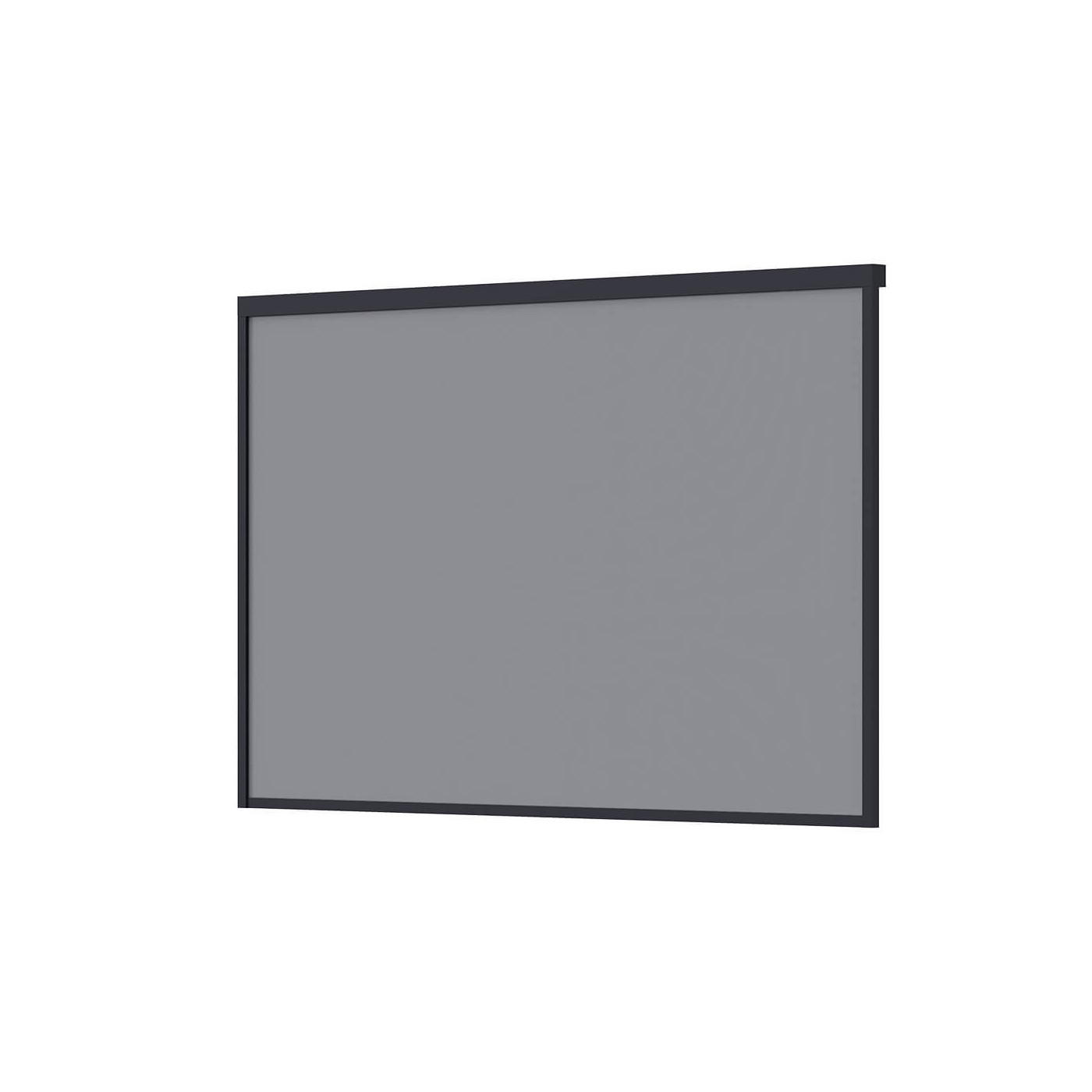 antracytowa szeroka na 4m roleta sterowana elektrycznie do pergol z serii elegance, deluxe, fusion