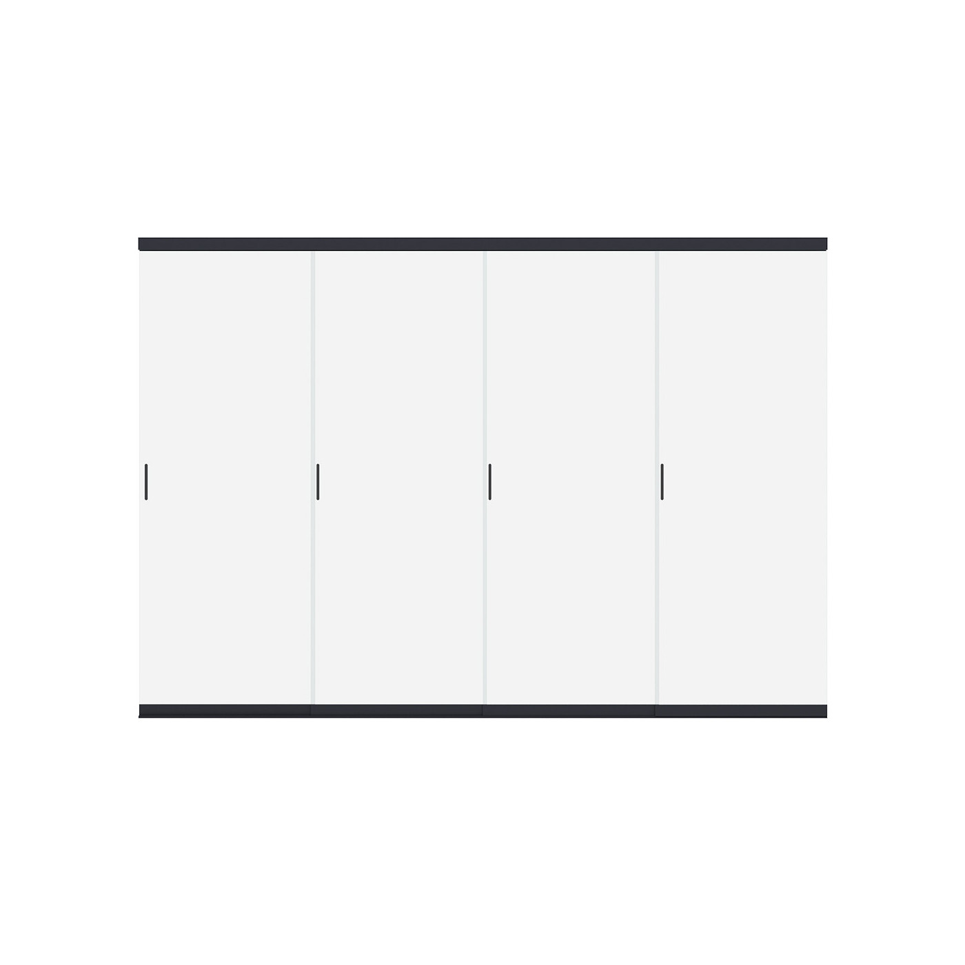 Szklany panel przesuwny z szkła hartowanego, ochrona przed wiatrem i owadami