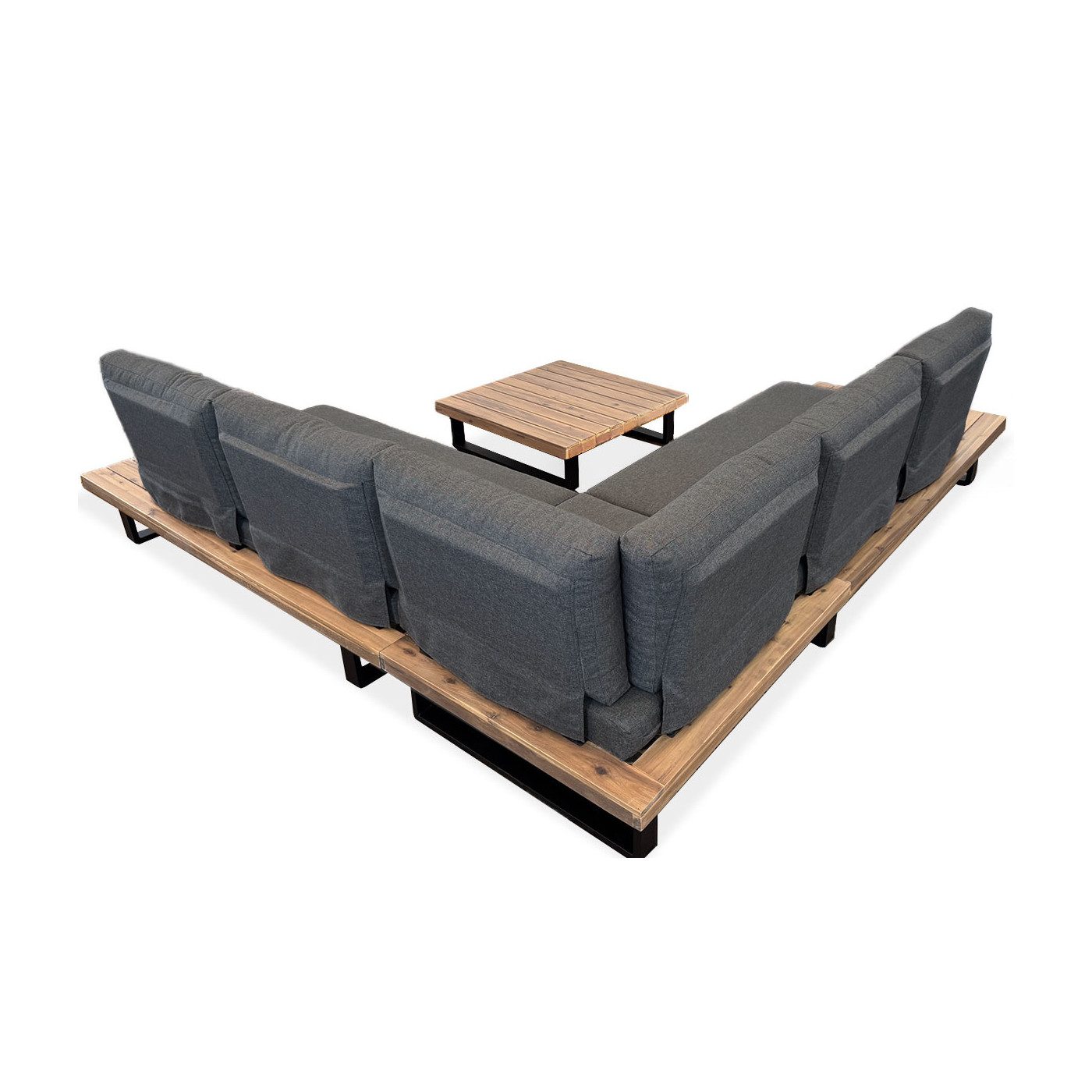 bok zestawu narożnego oslo caffe - narożnik i zestaw kawowy