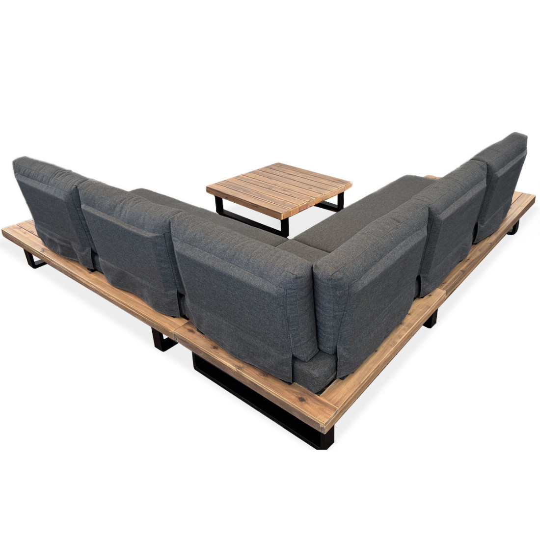 bok zestawu narożnego oslo caffe - narożnik i zestaw kawowy