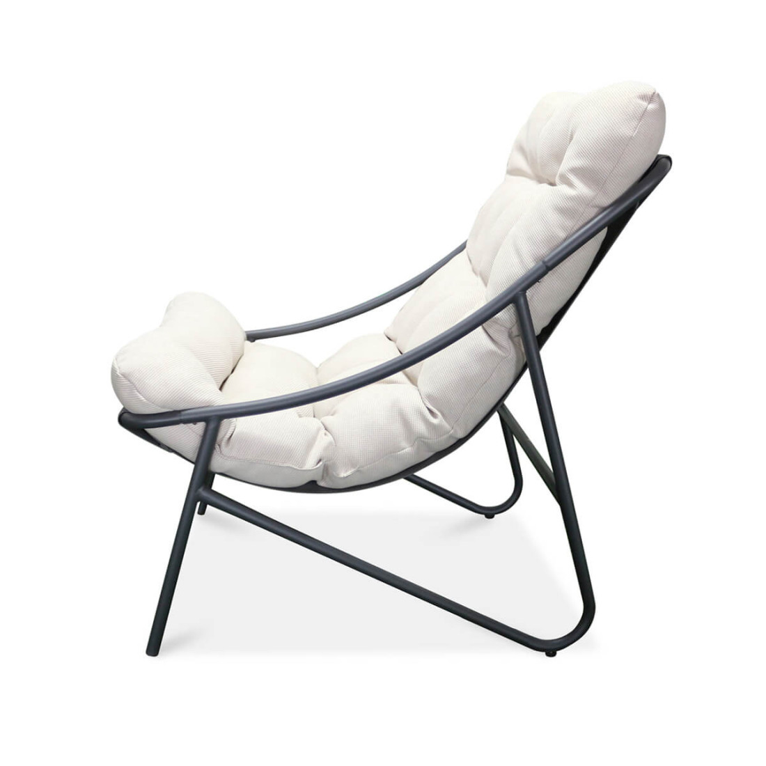 Bok fotela z miękką poduszką z zestawu Casper Nature