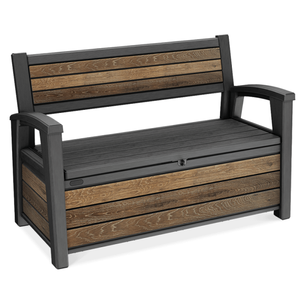 Skrzynia/ Ławka Keter Deco Garden 227L Walnut