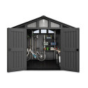 STRONGHOLD SHED 10x8 DOMEK GREY