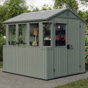 POTTING SHED DOMEK Z OKNAMI GREEN