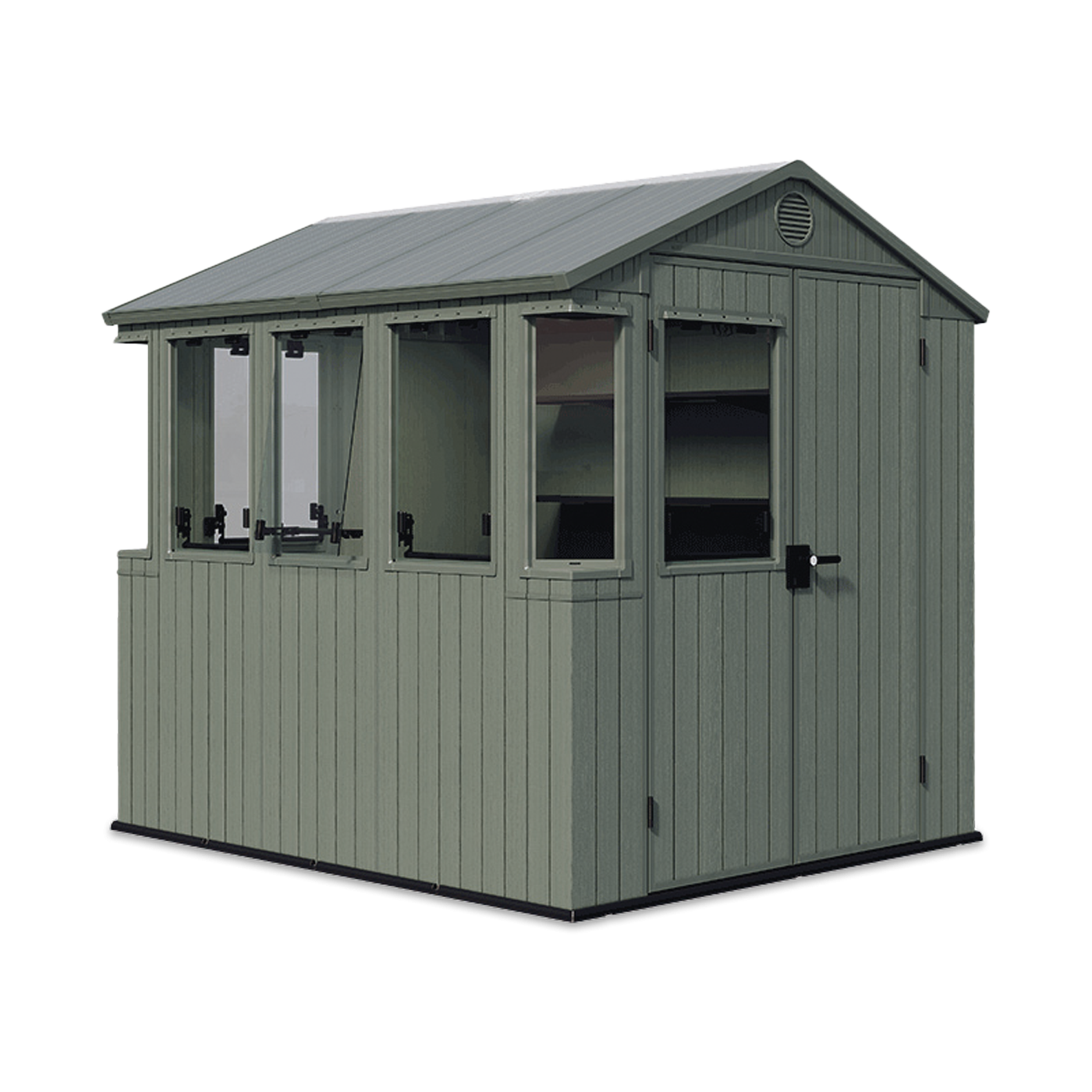 POTTING SHED DOMEK Z OKNAMI GREEN