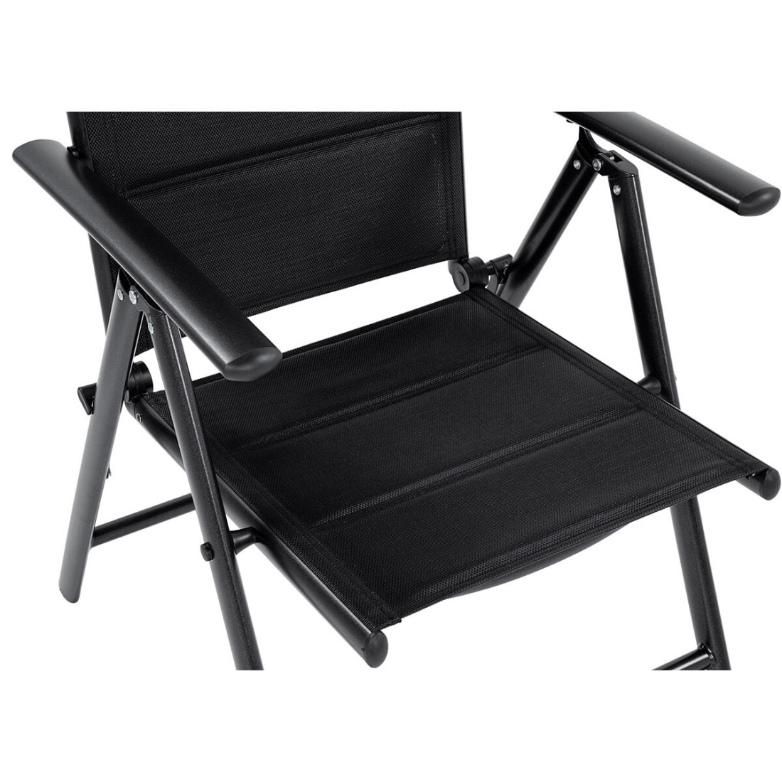 zbliżenie na oparcie i siedzisko w krześle z zestawu ogrodowego sydney