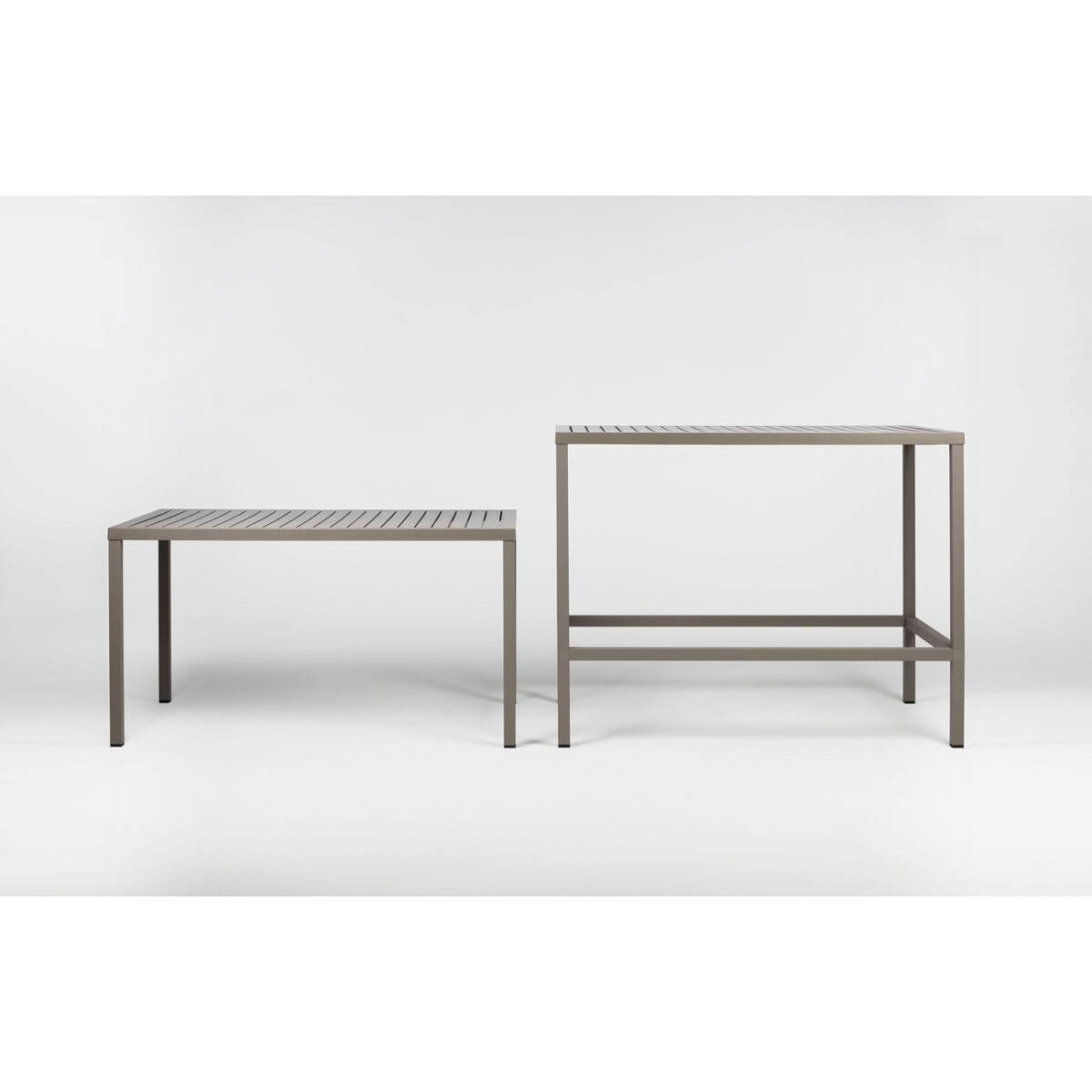 Dwa rodzaje stołu CUBE od Nardi