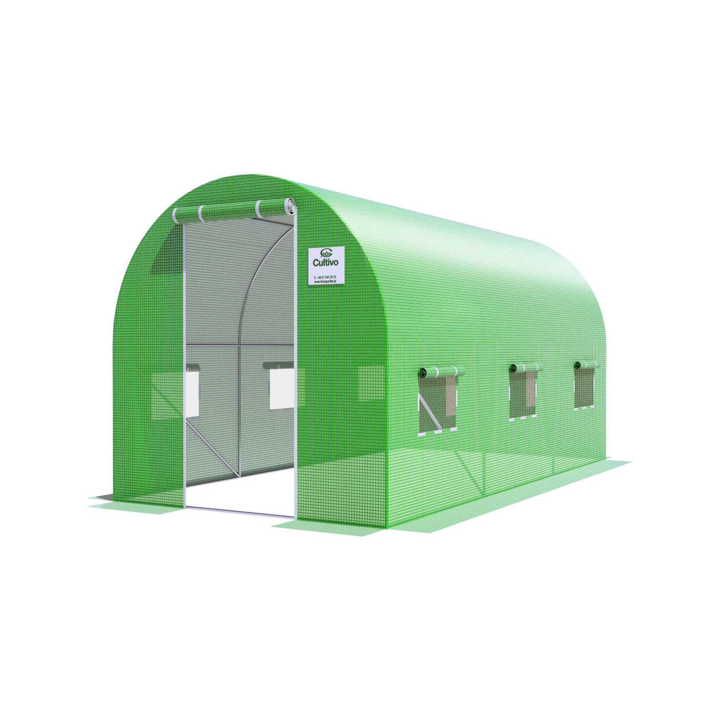 Front tunelu foliowego Cultivo 8m2