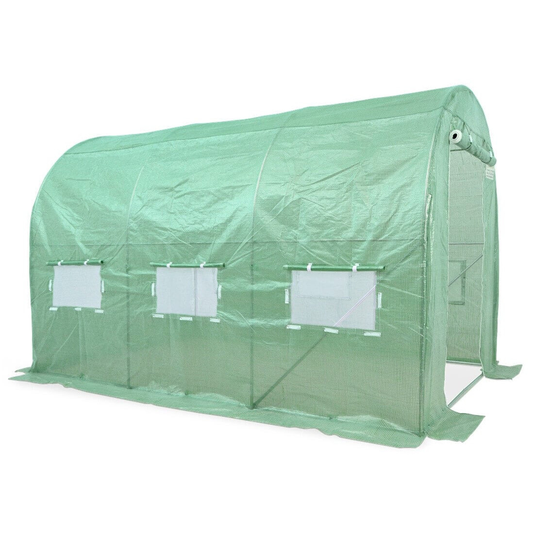 Ujęcie boczne tunelu foliowego marki Cultivo o wymiarach 8m2