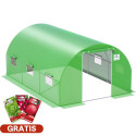 tunel cultivo zielony, 3 sekcje, nasiona gratis