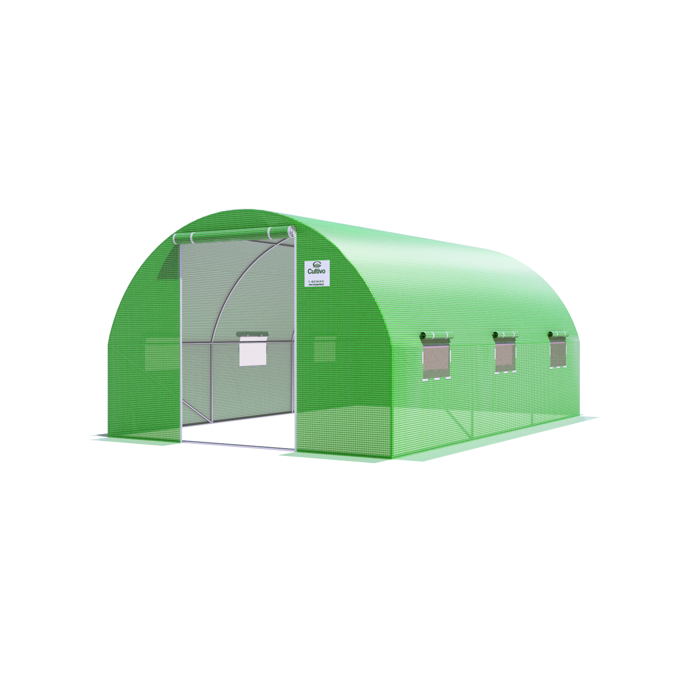 Front tunelu ogrodowego od Cultivo
