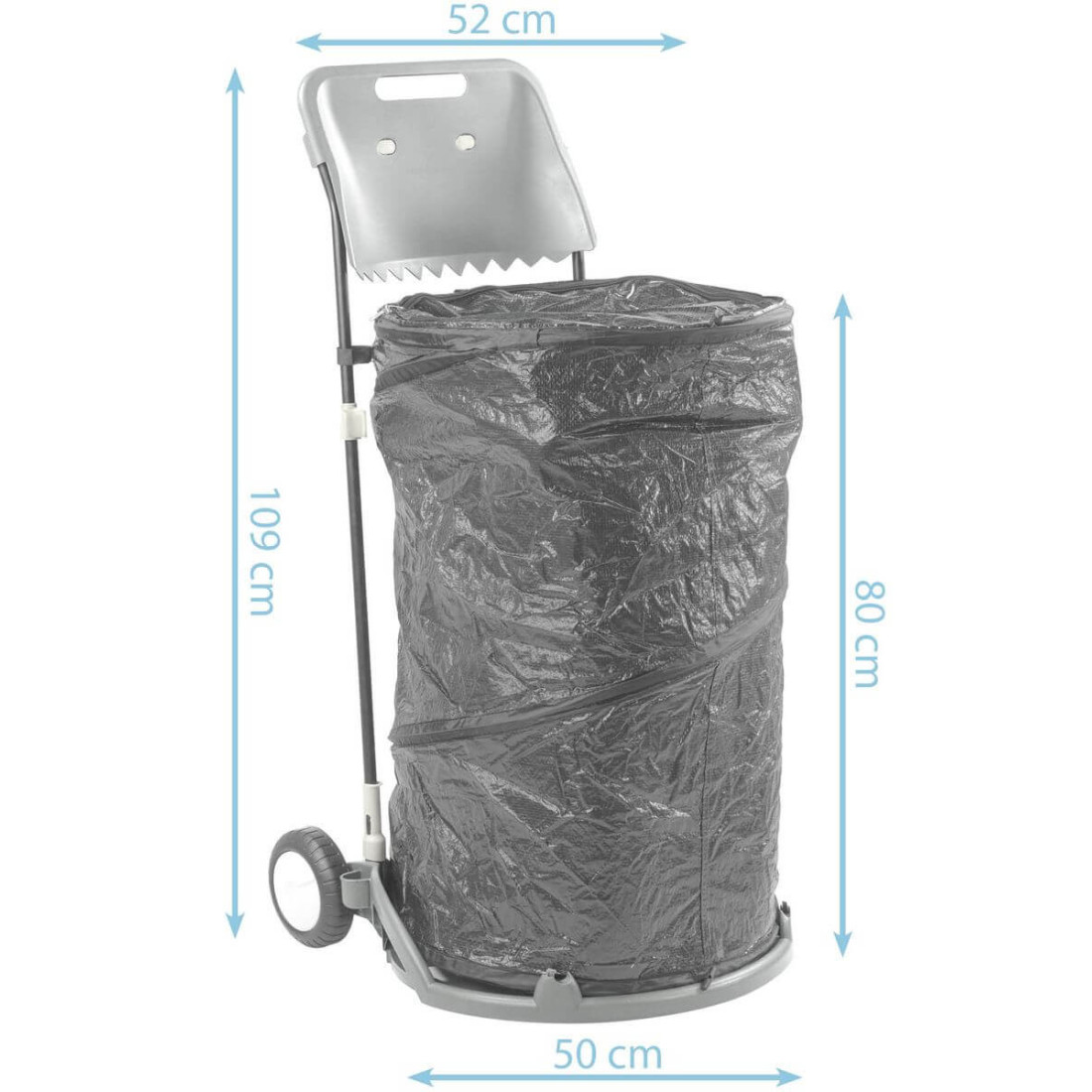 Wózek ogrodowy 52x109 cm Dark Green Cultivo