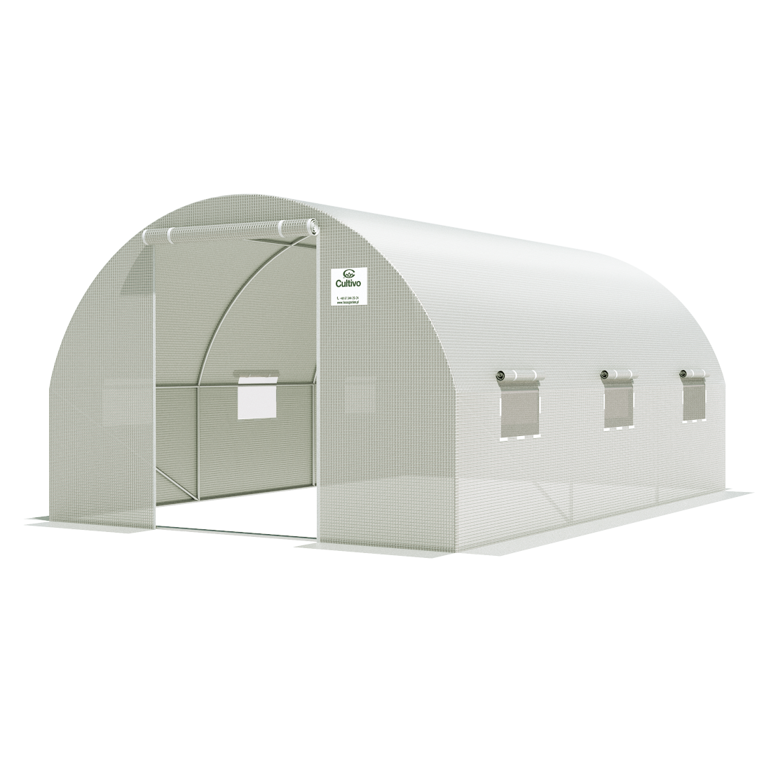 Front tunelu ogrodowego od Cultivo