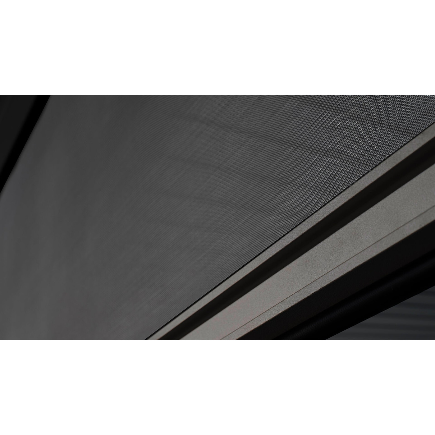Detale rolety opuszczanej do pergoli Premium 3m Anthracite Gutroof (2)