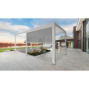 Aranżacja Opuszczana roleta do pergoli Premium White 3m - Gutroof