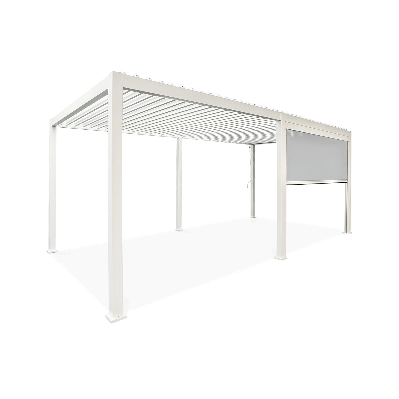 Roleta do pergoli opuszczana Premium White 4m - Gutroof