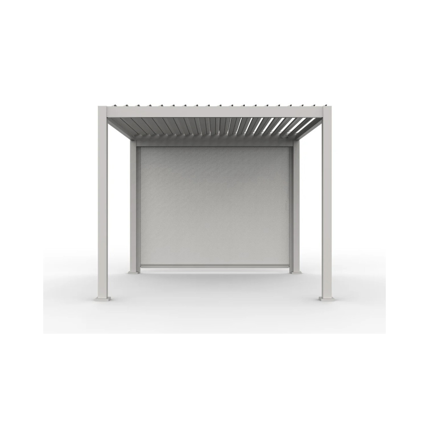 Roleta do pergoli opuszczana Premium White 4m Gutroof