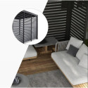 Panel żaluzja do pergoli Premium  Anthracite 93cm - Gutroof (1)