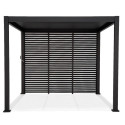 Konfiguracja żaluzji w pergoli Premium Anthracite 123,5 cm Gutroof (2)