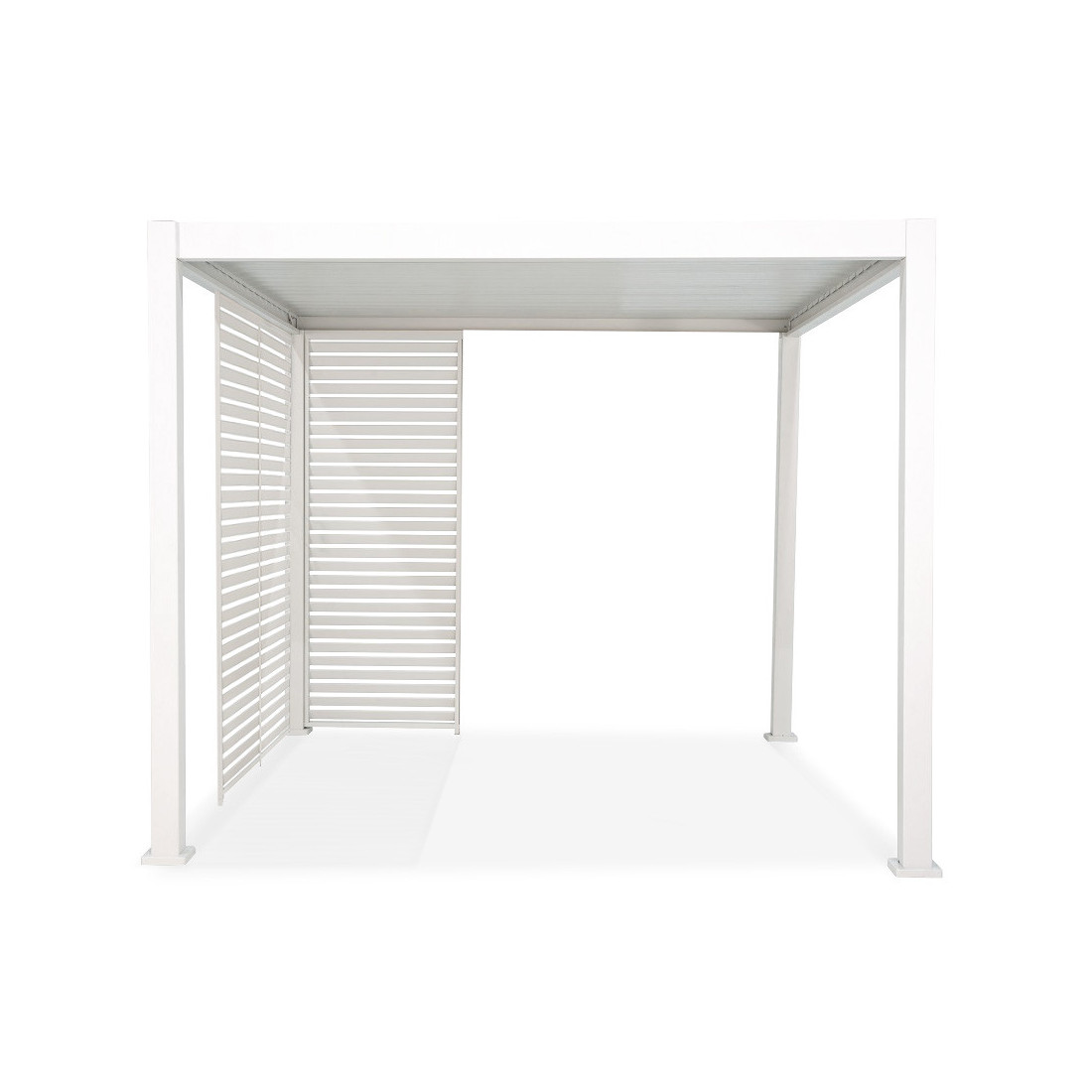 Konfiguracja paneli do żaluzji pergoli Premium, White 123,5 cm Gutroof (3)